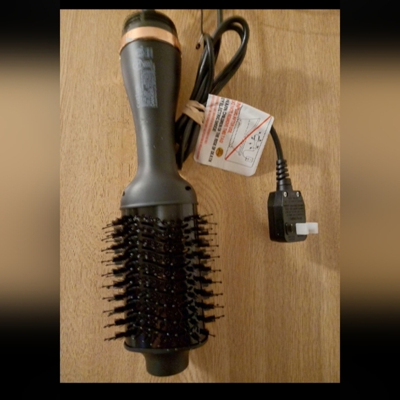 Cortex International The Collection Volumizing Blowout Brush Black/Rose Gold EUC - Picture 2 of 4